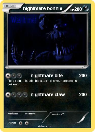Pokemon nightmare bonnie