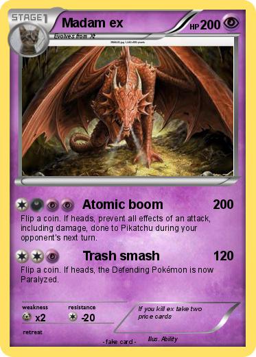 Pokemon Madam ex