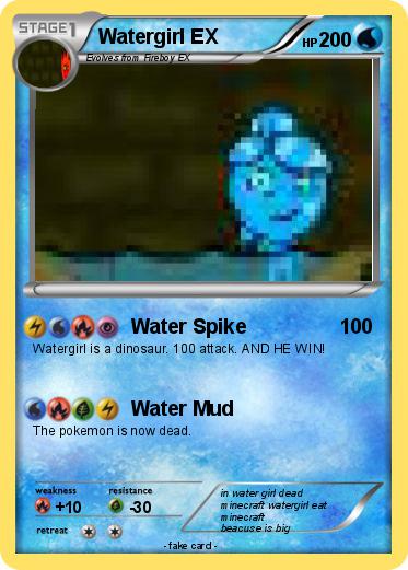 Pokemon Watergirl EX