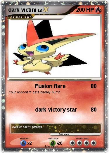 Pokemon dark victini