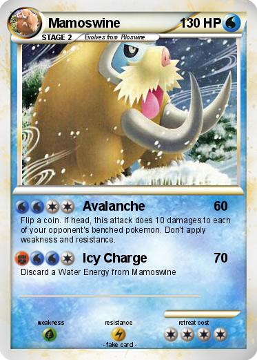Pokemon Mamoswine