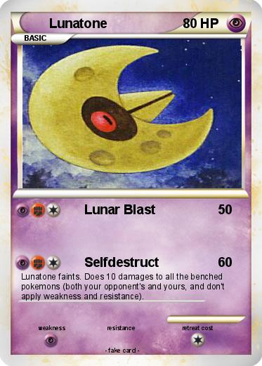 Pokemon Lunatone