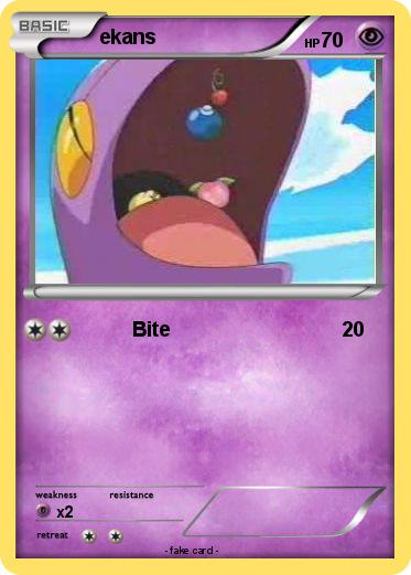 Pokemon ekans
