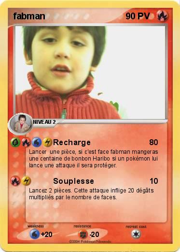 Pokemon fabman