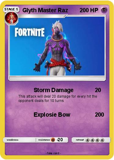 Pokemon Glyth Master Raz