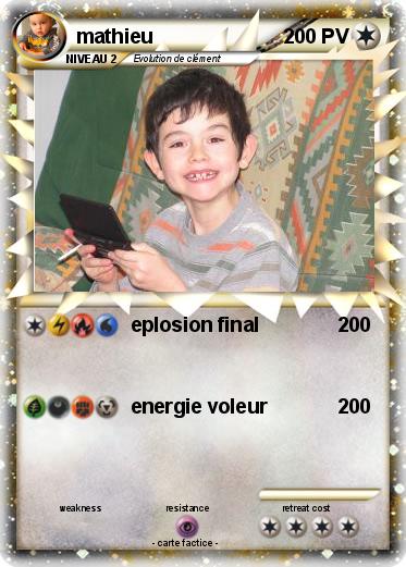 Pokemon mathieu
