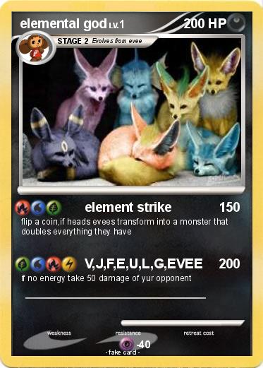 Pokemon elemental god