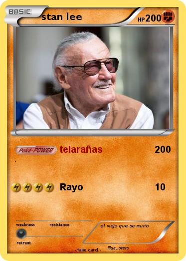 Pokemon stan lee
