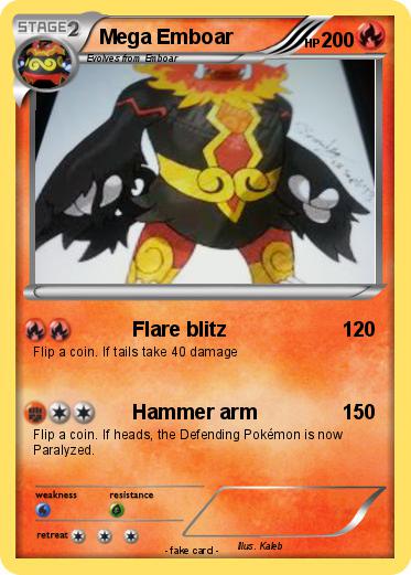 Pokemon Mega Emboar
