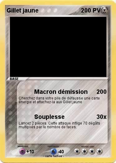Pokemon Gillet jaune