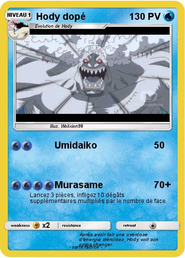Pokemon Hody dopé