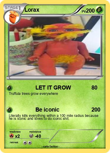 Pokemon Lorax