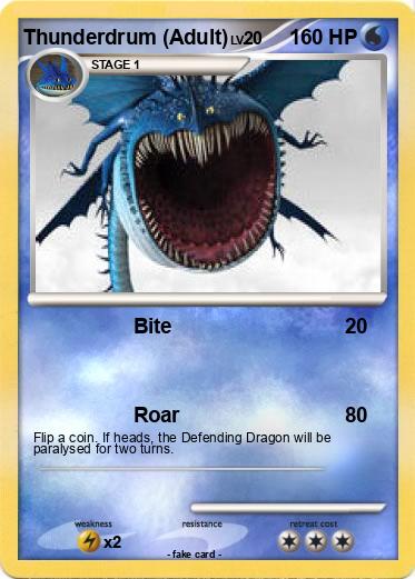 Pokemon Thunderdrum (Adult)