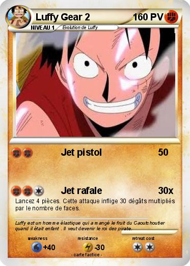 Pokemon Luffy Gear 2