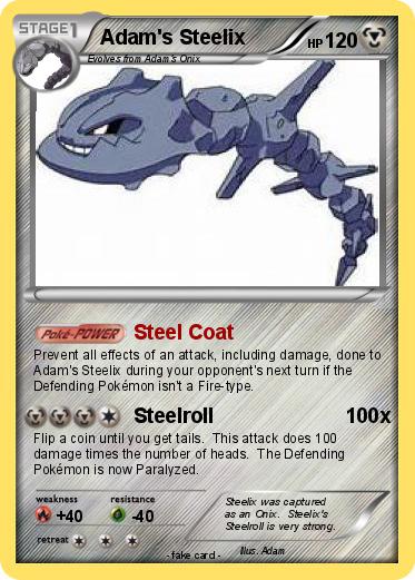 Pokemon Adam's Steelix