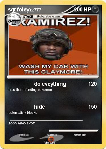 Pokemon sgt foley
