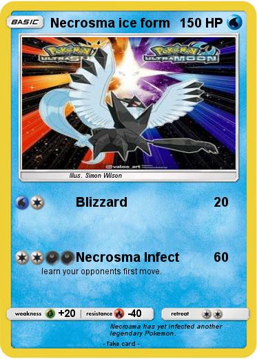 Pokemon Necrosma ice form