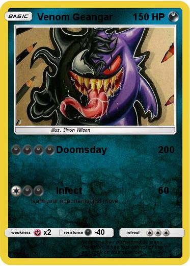 Pokemon Venom Geangar