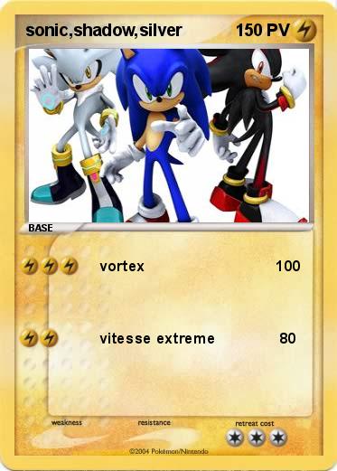 Pokemon sonic,shadow,silver