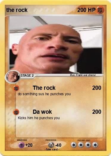 Pokemon the rock