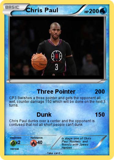 Pokemon Chris Paul