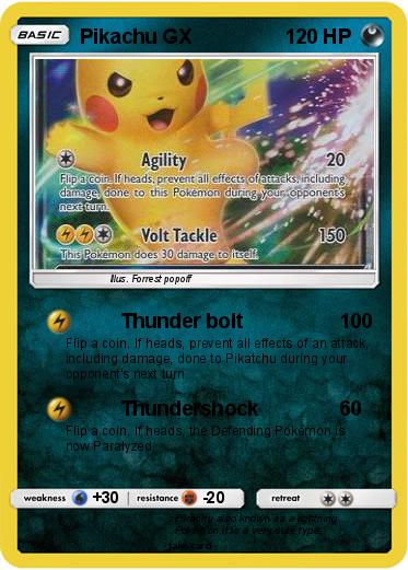Pokemon Pikachu GX