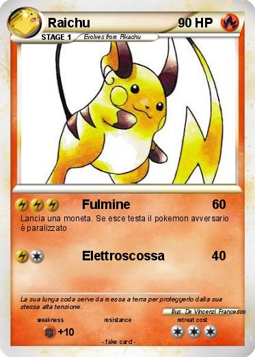 Pokemon Raichu