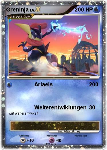 Pokemon Greninja