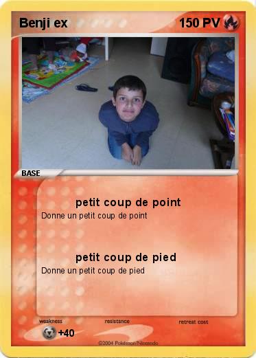 Pokemon Benji ex