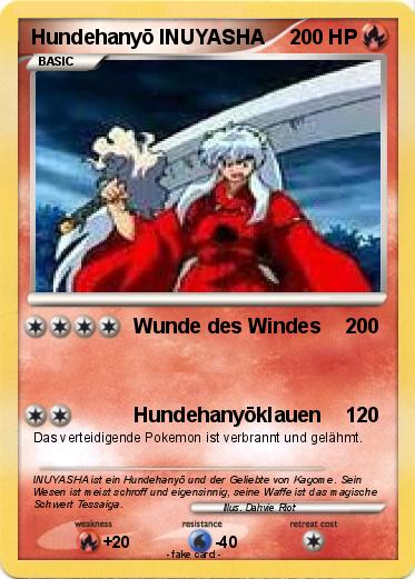 Pokemon Hundehanyō INUYASHA