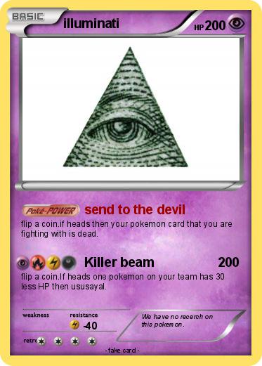 Pokemon illuminati