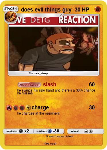 Pokemon does evil things guy