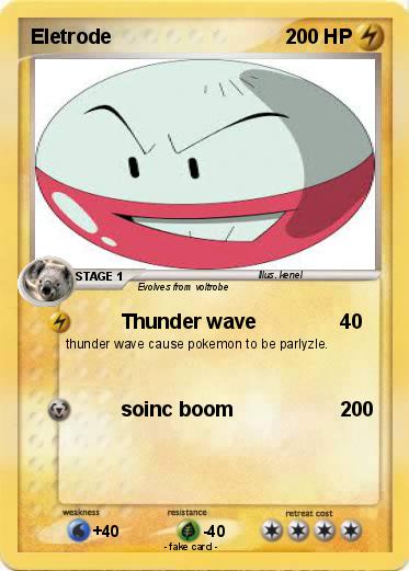 Pokemon Eletrode