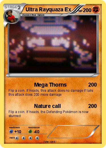 Pokemon Ultra Rayquaza Ex