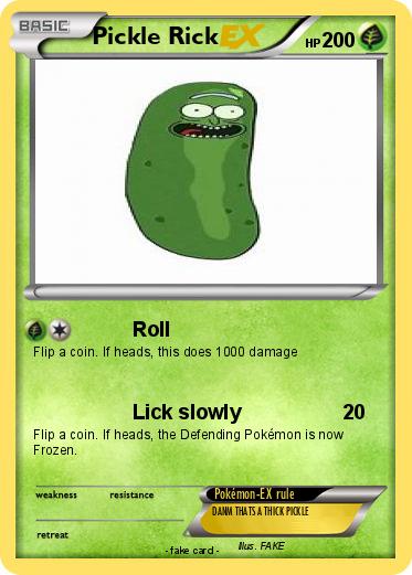 Pokemon Pickle Rick