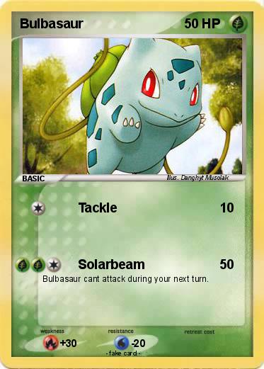 Pokemon Bulbasaur