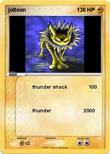 Pokemon jolteon