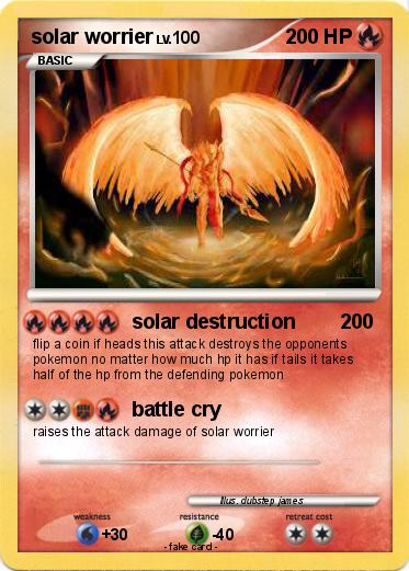 Pokemon solar worrier