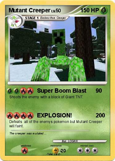 Pokemon Mutant Creeper