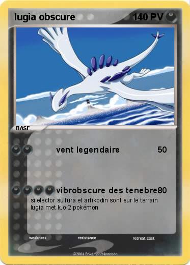 Pokemon lugia obscure