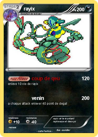 Pokemon rayix
