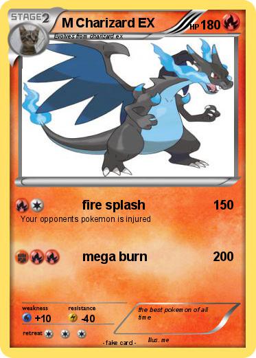 Pokemon M Charizard EX