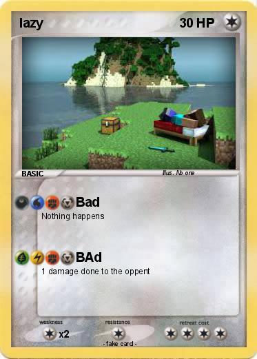 Pokemon lazy