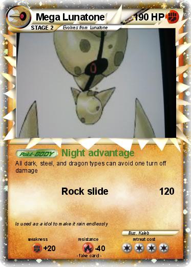 Pokemon Mega Lunatone