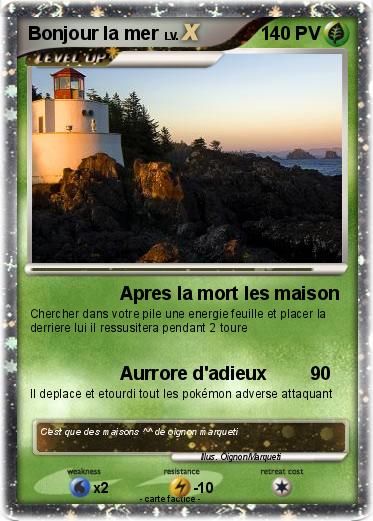 Pokemon Bonjour la mer