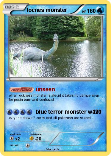 Pokemon locnes monster