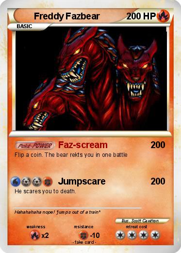 Pokemon Freddy Fazbear