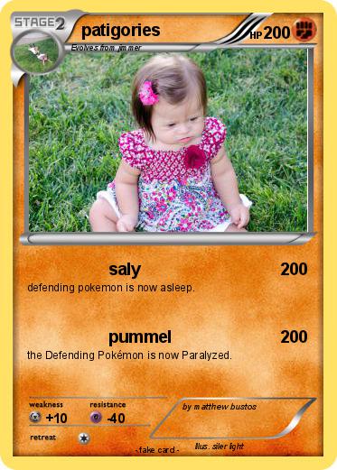 Pokemon patigories