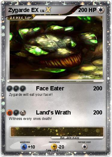 Pokemon Zygarde EX