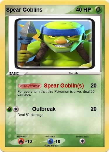 Pokemon Spear Goblins